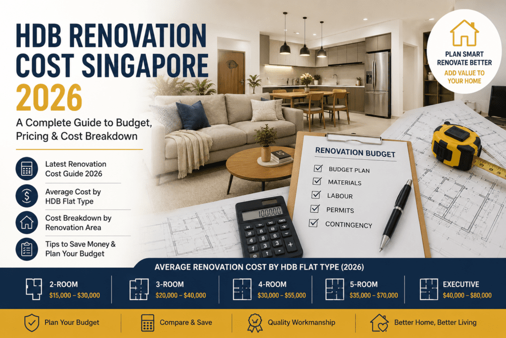 HDB Renovation Cost Singapore