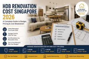 HDB Renovation Cost Singapore