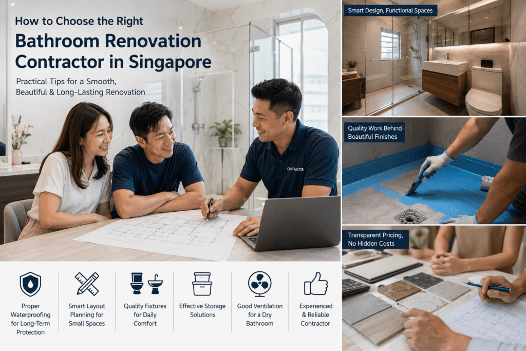 How to choose bathroom renovation contractor