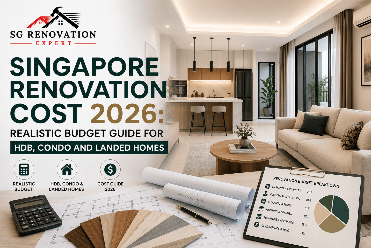 Singapore Renovation Cost in 2026